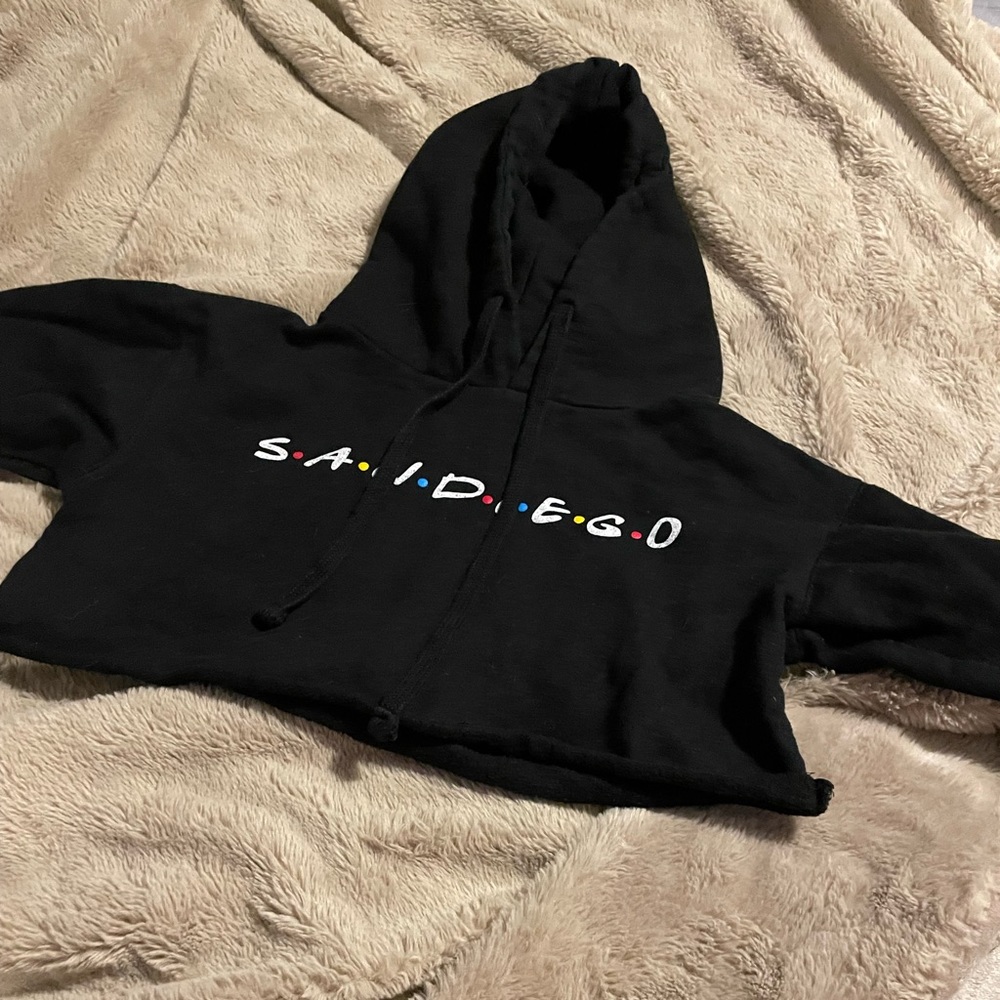 Cropped sweatshirt